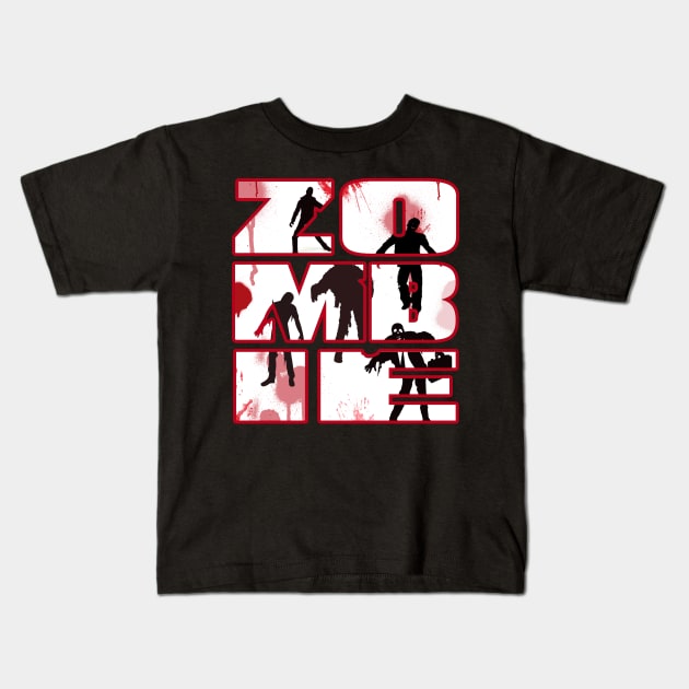 Zombie Kids T-Shirt by NineBlack